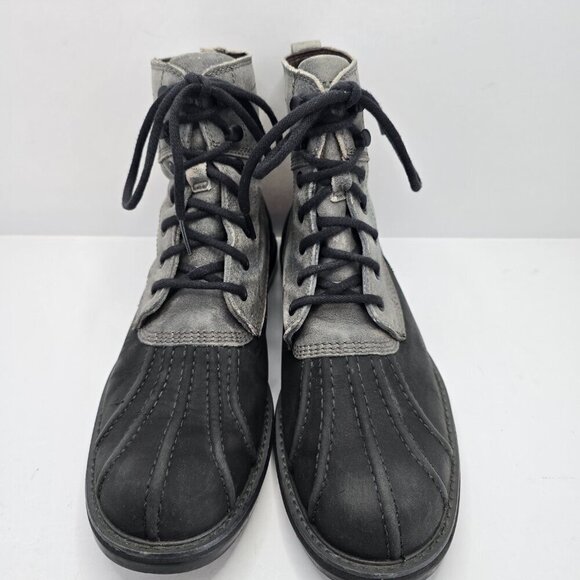 Wolverine Heritage | 'Felix' 6" gray leather Gorpcore duck boots | MENS 8.5 - Picture 2 of 9